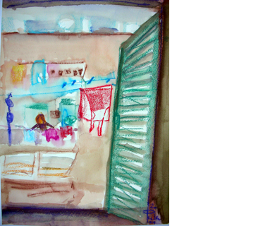 Rom, Fensterblick